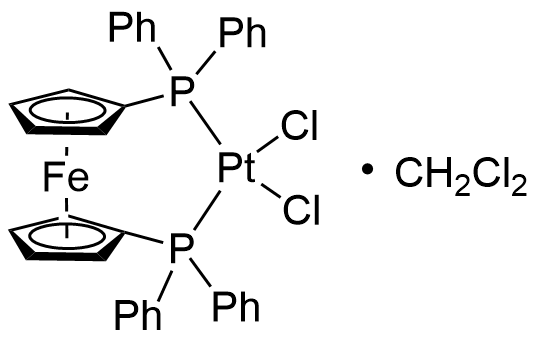 二氯[1,1'-双(二苯基膦基)二茂铁]铂(II)二氯甲烷络合物
