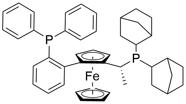 (R)-1-{(Rp)-2-[2-(二苯基膦基)苯基]二茂铁}乙基二(2-冰片基)膦，Walphos SL-W022-1
