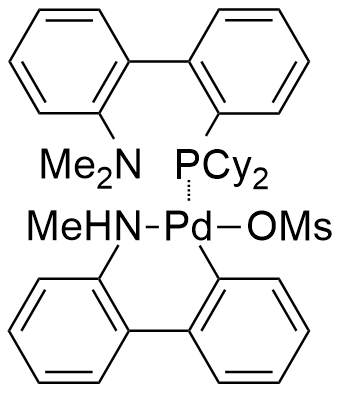 甲磺酸酯 2-二环己基膦-2-(N,N-二甲氨基)联苯(2′-甲氨基-1,1′-联苯-2-基) 钯(II)
