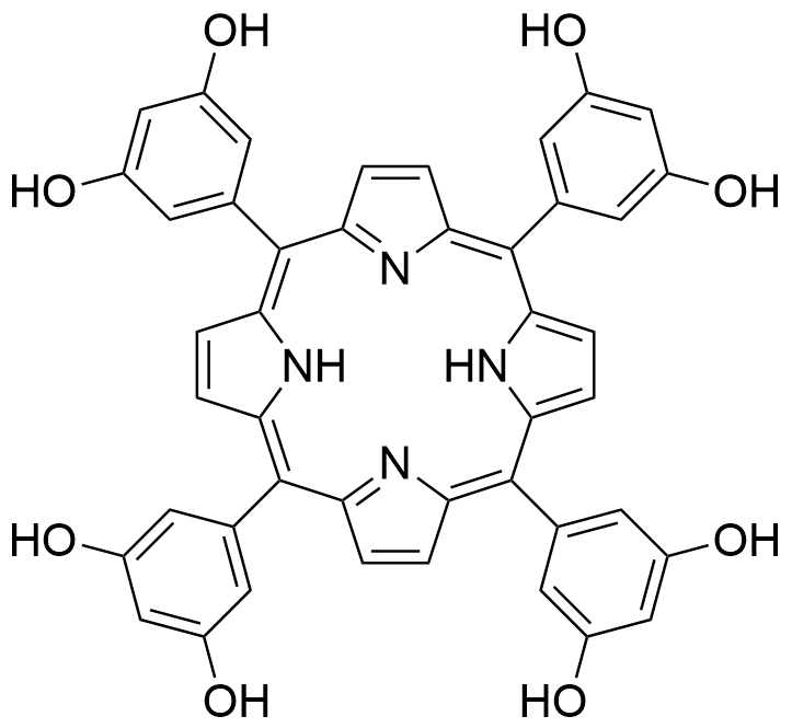 5,10,5,20-四(3,5-二羟苯基)-21H,23H-卟啉