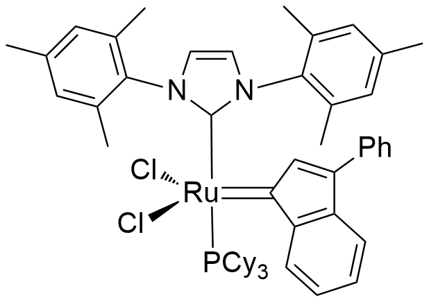 三环己基膦[1,3-双(2,4,6-三甲基苯基)咪唑-2-亚基][3-苯基-1H-茚-1-亚基]二氯化钌(II)