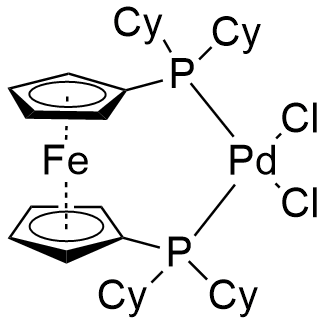1,1'-双(二-环己基膦)二茂铁二氯化钯(II)二氯甲烷络合物