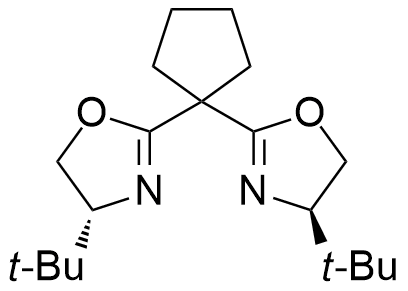 (4R,​4'R)​-2,​2'-​环戊亚基双[​4-叔丁基-4,​5-​二氢噁唑]