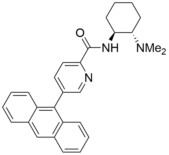 2-Pyridinecarboxamide, 5-(9-anthracenyl)-N-[(1S,2S)-2-(dimethylamino)cyclohexyl]- (ACI)