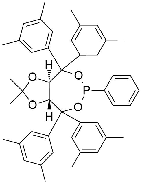 (3AR,8AR)-(-)-4,4,8,8-四(3,5-二甲基苯基)四氢-2,2-二甲基-6-苯基-1,3-间二氧杂环戊烯并[4,5-E] 二氧膦