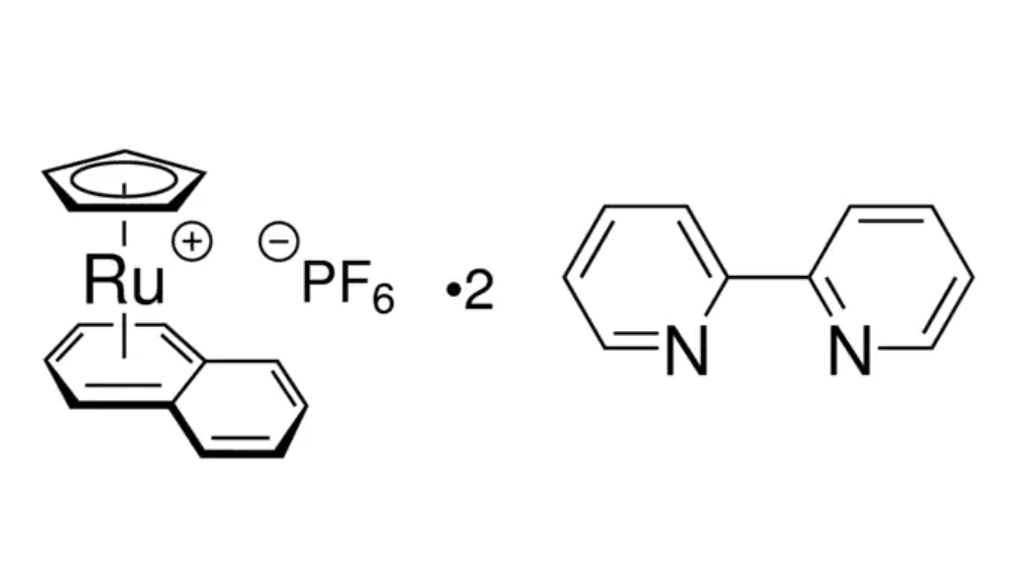 (2:1) 2,2'-联吡啶：六氟磷酸环戊二烯基(n6-萘)钌(II)