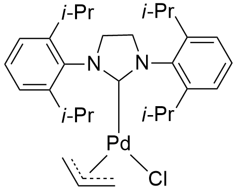 烯丙基[1,3-双(2,6-二-异丙苯基)-4,5-二氢咪唑-2-基]氯化钯(II)