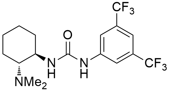N-​[3,​5-​Bis(trifluoromethyl)​phenyl]​-​N'-​[(1R,​2R)​-​2-​(dimethylamino)​cyclohexyl]urea