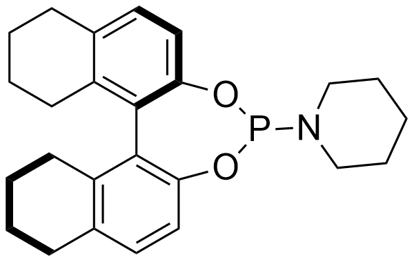 1-((11bR)-8,9,10,11,12,13,14,15-octahydrodinaphtho[2,1-d:1',2'-f][1,3,2]dioxaphosphepin-4-yl)piperidine