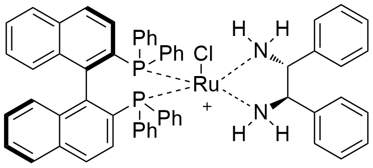 氯[(R)-2,2'-双(二苯基膦)-1,1'-联萘][(1R,2R)-2-(二苯基膦)-1,2-二苯基乙胺]四氟硼酸钌(II)
