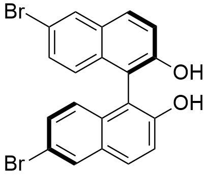 (R)-(-)-6,6'-二溴-1,1'-二-2-萘酚