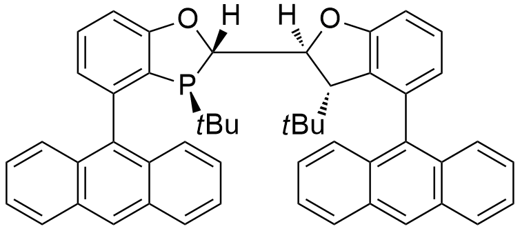 (2S,2'S,3S,3'S)-4,4'-二(9-蒽基)-3,3'-二(叔丁基)-2,2'，3,3'-四氢-2，2’-二苯并[d][1,3]氧,膦戊轭