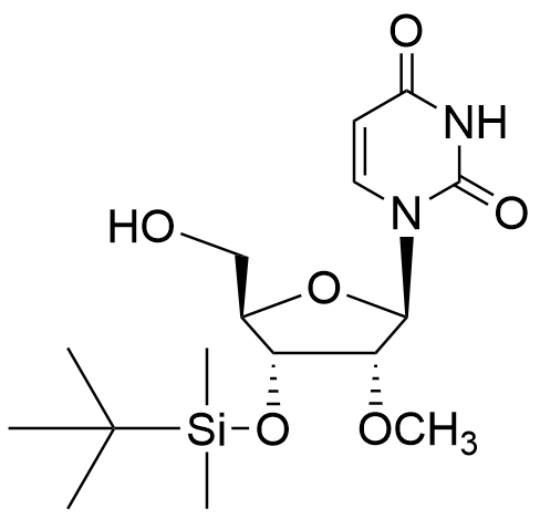 3'-叔丁基二甲基硅氧-2'-甲氧基尿苷