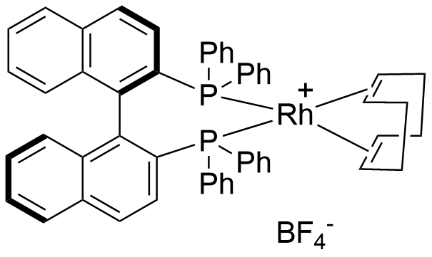 R-(+)-2,2'-双(二苯基膦)-1,1'-联萘(1,5-环辛二烯)四氟硼酸铑(I)