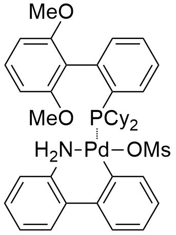 甲烷磺酸(2-二环己基膦基-2',6'-二甲氧基-1,1'-联苯基)(2'-氨基-1,1'-联苯-2-基)钯(II)