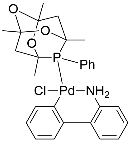 氯(1,3,5,7-四甲基-6-苯基-2,4,8-三氧-6-磷金刚烷)(2'-氨基-1,1'-联苯-2-基)钯(II)