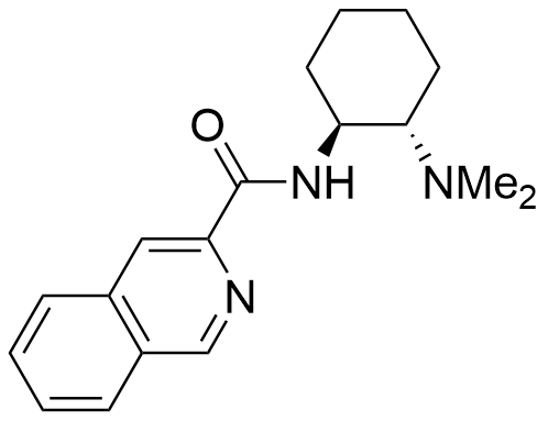 3-Isoquinolinecarboxamide, N-[(1S,2S)-2-(dimethylamino)cyclohexyl]- (ACI)