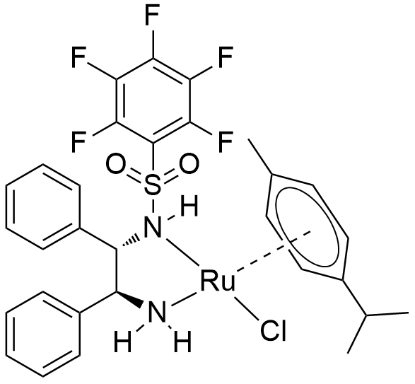 {[(1S,2S)-(+)-2-氨基-1,3-二苯乙基](五氟苯基磺酰基)酰胺基}(对甲基异丙基苯)氯化钌(II)