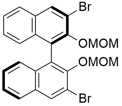 (R)-3,3'-二溴-双(甲氧基甲氧基)-1,1'-联萘酚