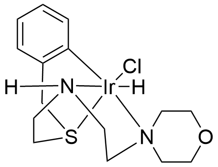 氯氢[2-[[(R)-[2-[(R)-[2-(4-吗啉基-κN4)乙基]氨基-κN]乙基]硫代-κS]甲基]苯基-κC]铱(III)
