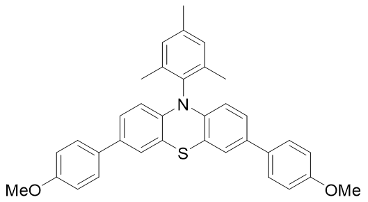 3,7-二(4-甲氧基苯基)-10-(2,4,6-三甲基苯基)-10H-吩噻嗪