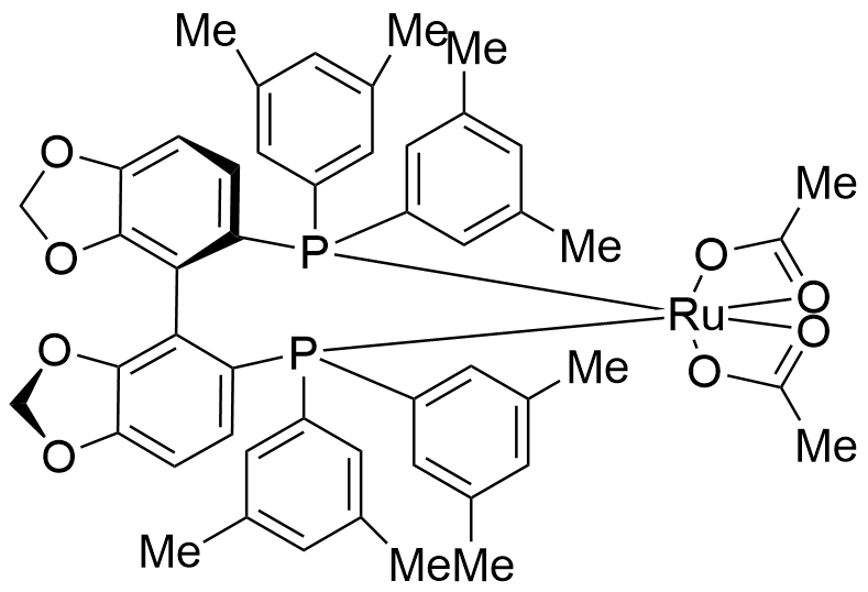 双乙酰{(R)-(+)-5,5'-双[二(3,5-二甲苯基)膦基]-4,4'-bi-1,3-苯并二氧戊环}钌(II) Ru(OAc)2 [(R)-dm-segphos®]