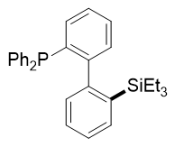 diphenyl(2'-(triethylsilyl)-[1,1'-biphenyl]-2-yl)phosphane