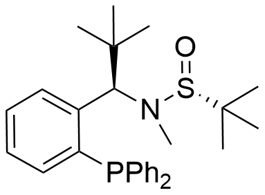 [S(R)]-N-[(1R)-1-[2-(二苯基膦)苯基]-2,2-二甲丙基]-N-甲基-2-叔丁基亚磺酰胺