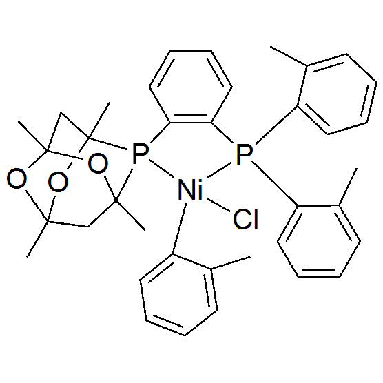 (SP-4-2)-[8-[2-[Bis(2-methylphenyl)phosphino-κP]phenyl]-1,3,5,7-tetramethyl-2,4,6-trioxa-8-phosphatricyclo[3.3.1.13,7]decane-κP8]chloro(2-methylphenyl)nickel