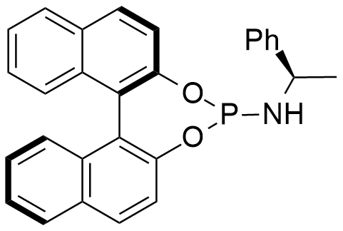 (11bR)​-N-​[(R)​-​1-​苯基乙基]​-联萘并[2,​1-​d:1',​2'-​f]​[1,​3,​2]​二氧膦杂-​4-胺