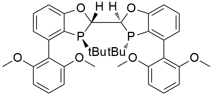 (2S,2'S,3S,3'S)-3,3'-di-tert-butyl-4,4'-bis(2,6-dimethoxyphenyl)-2,2',3,3'-tetrahydro-2,2'-bibenzo[d][1,3]oxaphosphole