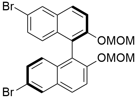 (R)-(+)-6,6'二溴-2,2'-双(甲氧基甲氧基)-1,1'-联萘