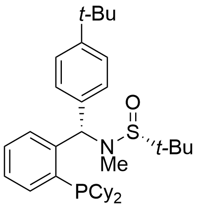 [S(R)]-N-[(S)-[2-(二环己基膦)苯基](4-叔丁基苯基)甲基]-N-甲基-2-叔丁基亚磺酰胺