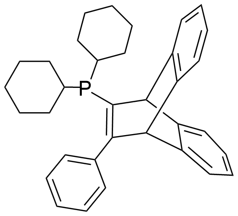 11-二环己基膦-12-苯基-9,10-亚乙烯基蒽二氯甲烷络合物