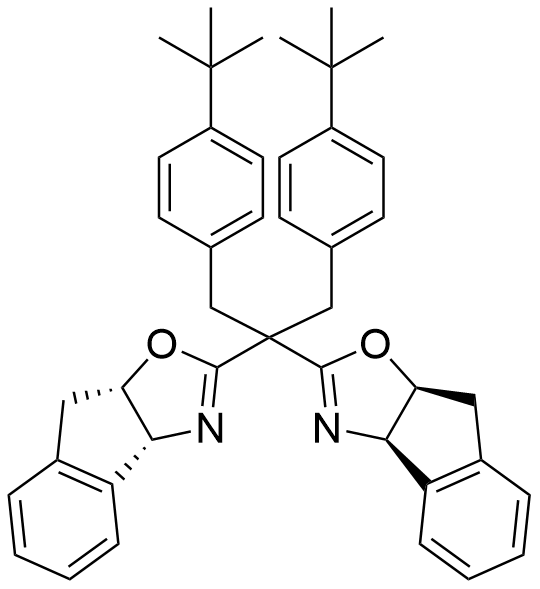(3AR,3a'R,8aS,8a'S)-2,2'-(1,3-双(4-(叔丁基)苯基)丙烷-2,2-二基)双(8,8a-二氢-3aH-茚并[1,2-d]恶唑)