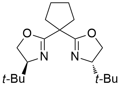 (4S,​4'S)​-2,​2'-​环戊亚基双[​4-叔丁基-4,​5-​二氢噁唑]