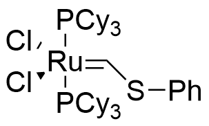 双（三环己基膦）[（苯硫基）亚甲基]二氯化钌（II）