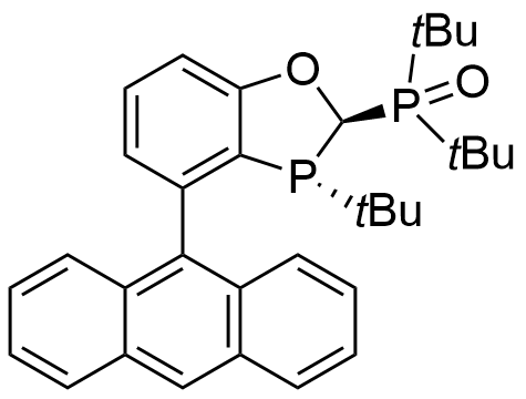 ((2R,3R)-4-(蒽-9-基)-3-(叔丁基)-2,3-二氢苯并[d][1,3]氧膦杂-2-基)二叔丁基膦氧化物
