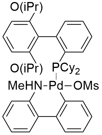 甲烷磺酸(2-二环己基膦-2',6'-二异丙氧基-1,1'-联苯)(2'-甲胺基-1,1'-联苯-2-基)钯(II)