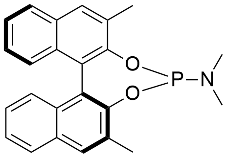 (S)-(+)-(2,6-二甲基-3,5-二氧-4-磷-环庚并[2,1-a;3,4- a']二萘-4-基)二甲胺