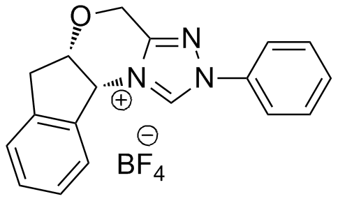 (5aS,​10bR)​-​5a,​10b-​Dihydro-​2-​phenyl-4H,​6H-indeno[2,​1-​b]​[1,​2,​4]​triazolo[4,​3-​d]​[1,​4]​oxazinium Tetrafluoroborate