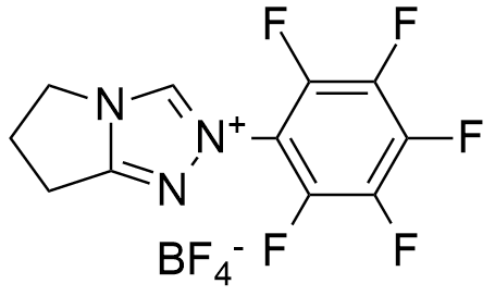 6,7-二氢-2-五氟苯基-5H-吡咯并[2,1-c]-1,2,4-三唑啉 四氟硼酸盐