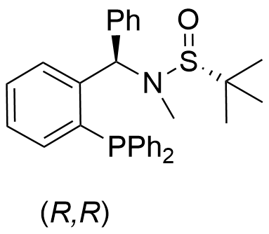 [S(R)]-N-[(R)-[2-(二苯基膦)苯基]苯基甲基]-N-甲基-2-叔丁基亚磺酰胺