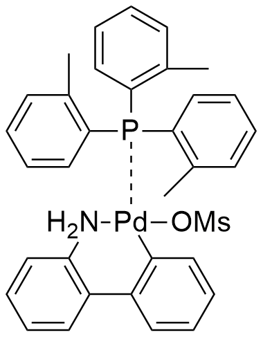 甲磺酸盐[三(邻甲苯)膦][2-(2′-氨基-1,1′-联苯)]钯(II)