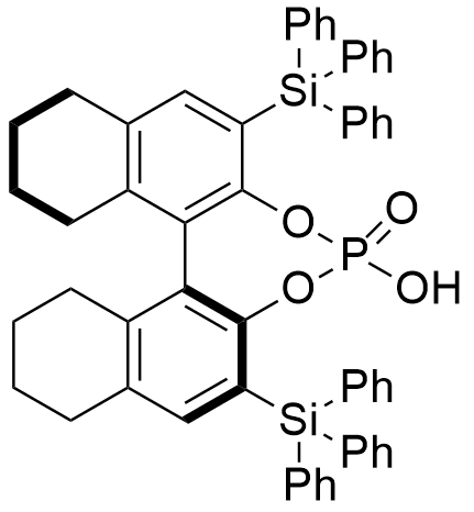 (S)-3,3'-双(三苯基硅基)-5,5',6,6',7,7',8,8'-八氢联萘酚磷酸酯