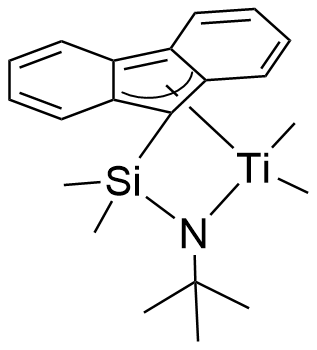 (叔丁基胺基)二甲基(芴基)二甲基硅基钛