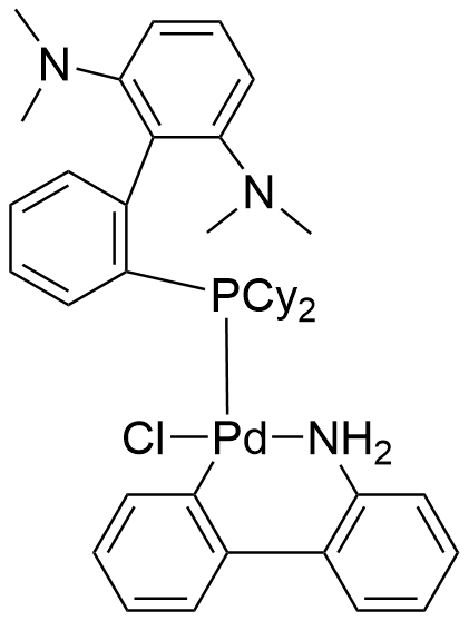 氯[2-双环己基膦-2',6'-双(二甲基氨基)-1,1'-联苯](2'-氨基-1,1'-联苯-2-基)钯(II)