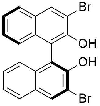 (S)-(-)-3,3'-二溴-1,1'-二-2-萘醇