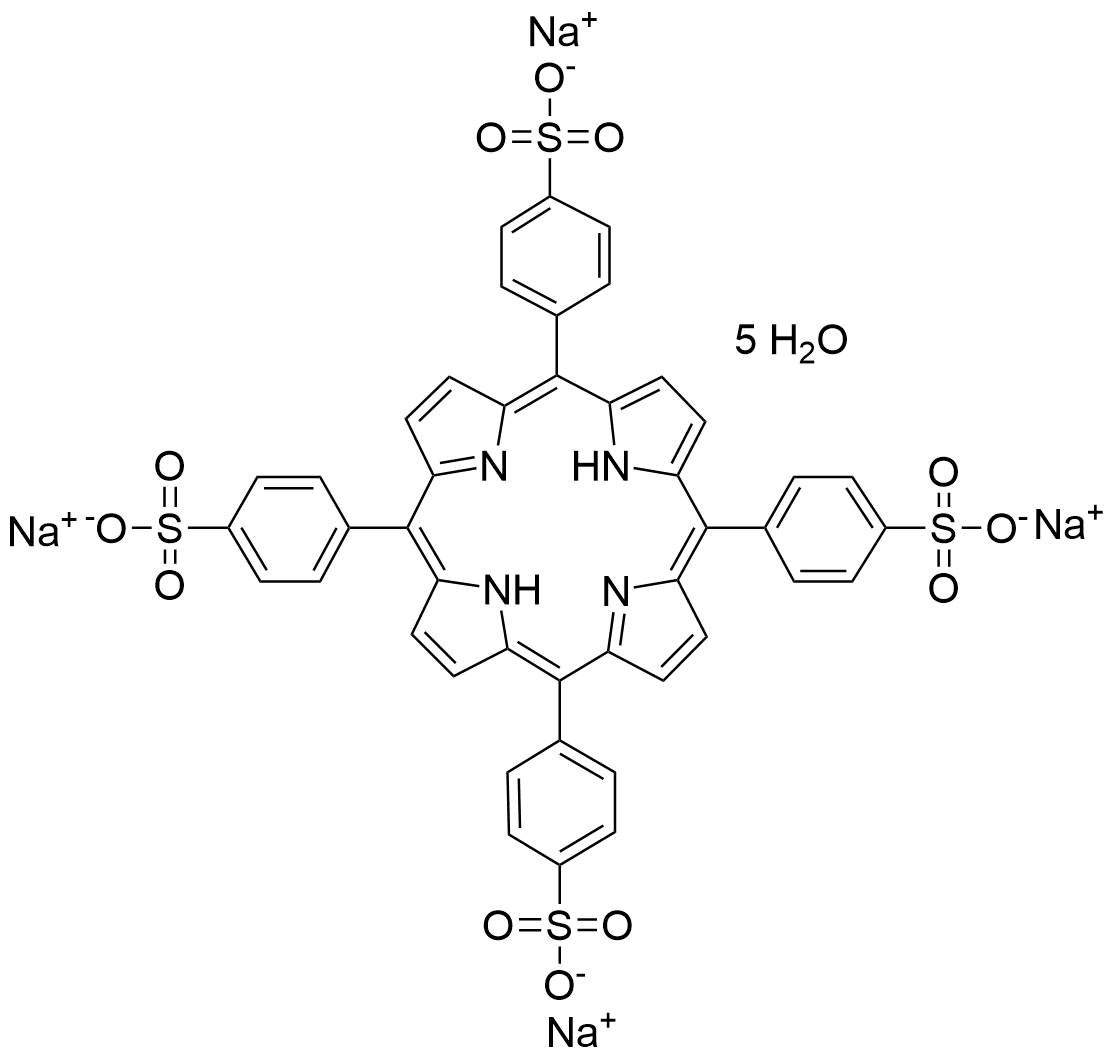 21H,23H-卟啉-5,10,15,20-四对苯磺酸钠x水合物