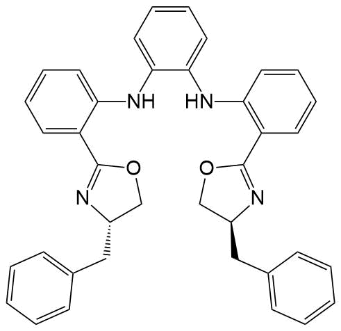 N1,N2-双(2-((S)-4-苄基-4,5-二氢恶唑-2-基)苯基)苯-1,2-二胺